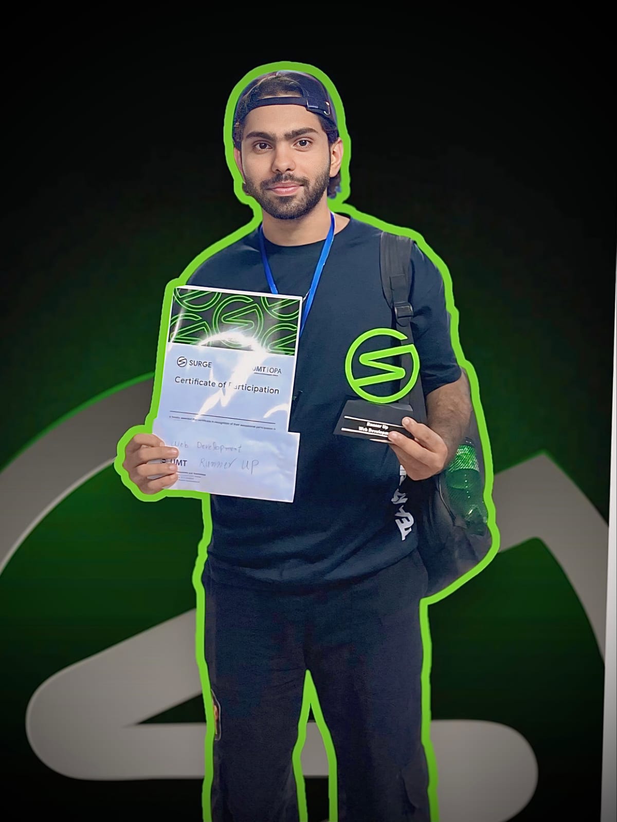Hackathon award presentation photo