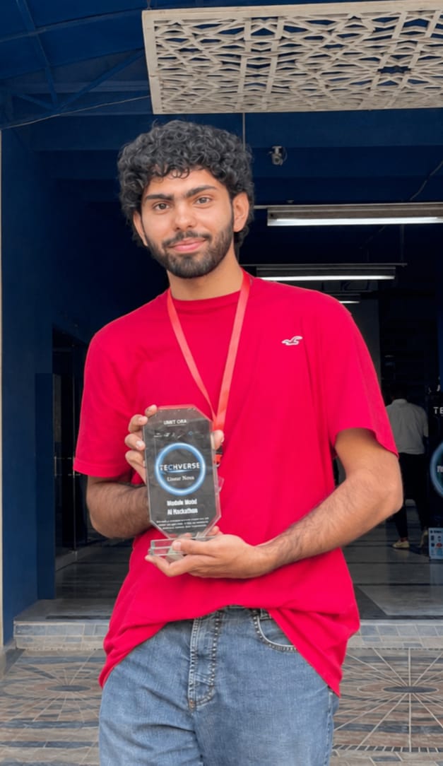 Hackathon award photo